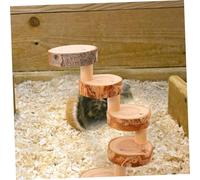 Gatuida Échelle Naturelle pour Hamster et Petits Rongeurs Descalade Sécurisé à Installation Facile Favorise Lexercice Coordination des Animaux Cage