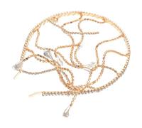 Gatuida Élégants Bandeau Accessoire de Mariage Tiaras et Chaînes pour Robes