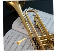 Gatuida Embouchure de Corne Cuivre Accessoire de Remplacement pour Trompe Embout Métallique pour Joueurs et Débutants Riche et Installation Facile