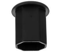 Gatuida Embout de Crosse de Hockey Octogonal en Thermoplastique Élastique Robuste Protection Antidéformation pour Bâton de Hockey Accessoire Sport Solide et Stabilité Améliorée Usage