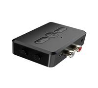 Gatuida Émetteur-récepteur sans Fil 5.0 Audio RCA Voiture Et Maison, Adaptateur Multimédia Compatible Pc Smartphone, Fonction Mains sans Utilisation, Couleur Noire
