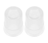 Gatuida Ensemble 2 Ventouses de Massage en Silicone Alimentaire Transparentes pour Garçon et Filles Aspiration Réglable Mini Kit Portable pour Relaxation Musculaire et Soin Doux des