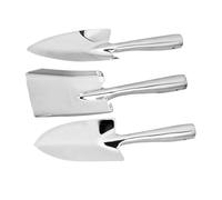 Gatuida Ensemble 3 Pièces Pelles à Main en Acier Inoxydable Grosse Taille, Outils de Jardinage Solide pour Terrassement, Plantes D’intérieur et Extérieur, Truelles Portables Ergonomiques