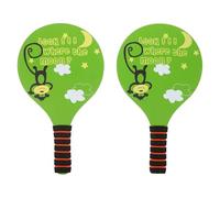 Gatuida Ensemble de 2 Raquettes en Bois pour Enfants : Jeu de Raquettes de Plage pour Le Tennis et Le Badminton - de Sport pour Les activités de Plein air et Les événements estivaux