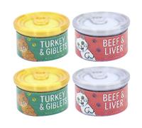 Gatuida Ensemble de 4 Objets Miniatures Accessoires pour Maison de poupée à l'échelle 1:12, Comprenant Une boîte de Nourriture Miniature pour Chat, idéal pour Les Loisirs créatifs et Les