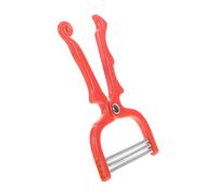 Gatuida Épilateur Facial Manuel Cheveux Visage Appareil Portable Rouge Pratique Pour Femme Utilisation Lèvres Menton Visage