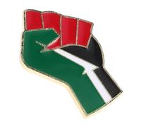 Gatuida Épinglette Drapeau Palestinien Métal Robuste Pin’s Patriotique Polyvalent Pour Vêtements Paquet Chapeau Accessoire Mode Taille Mini