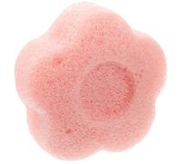 Gatuida Éponge Exfoliante Visage en Forme Fleur Rose pour Femmes, Nettoie en Profondeur les Pores et Purifie la Peau en Douceur, Matière Végétale Naturelle