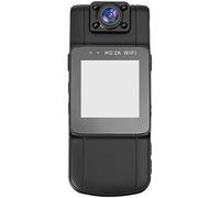 Gatuida Équipement Enregistrement Vidéo à Clip Arrière Caméra Extérieure avec Objectif Rotatif Et Angle Écran Intégré pour Vision Nocturne Et Connexion sans Fil