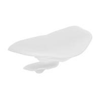 Gatuida Étagère à Champignon avec Ventouse Résistante en Plastique Blanc Plateforme Flottante Décorative et Fonctionnelle pour Aquarium pour Gecko et Animaux Aquatiques