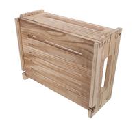 Gatuida Étagère Murale en Bois pour Routeur Wi-FI et Modem, Boîte de Rangement Décorative Gestion des Câbles, Support Mural Fonctionnel pour Organisation Réseau Maison et Bureau