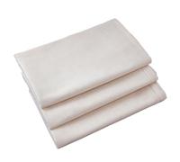 Gatuida Étamine en Coton Pur Blanc 3pcs, Passoire Fine Réutilisable et Résistante à Haute Température, pour Presser Jus D'agrumes et Fabrication de Yaourt