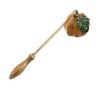 Gatuida Éteignoir à Bougie Rétro en Métal Accessoire Vintage D’Extinction à Mèche Couvercle Cloche pour Protection Anti-Cire Outil Pratique pour Décorations Intérieures et Dîners