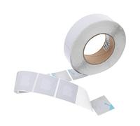 Gatuida Étiquettes Antivol Carrées Pratiques et Anti-vol pour Supermarché 100pcs Plusieurs styles en Papier Couché Feuille D'aluminium, Design Simple et Fonctionnel