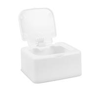 Gatuida Étui de Rangement Design Moderne et Élégant en Plastique Blanc pour Médiators Séparateurs Internes, Résistant aux Rayures, pour Répétitions et Bureau