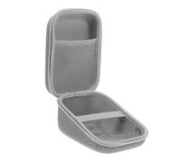 Gatuida Étui de Rangement Étanche pour Tensiomètre Électronique Pochette Compacte Grise pour Accessoires Sacoche de Transport Multifonctionnelle