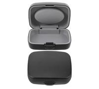 Gatuida Étui de Rangement Rigide pour Appareil Auditif, Étui de Poche, Lot de 2, Abs/pvc, Protecteur et Anti-éclaboussures, pour Usage Quotidien et Voyage