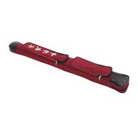 Gatuida Étui de Transport pour Sabre de Taichi 90 CM en Toile Épaisse de Buffle Rouge, Paquet Simple Couche Imperméable pour Sabre Chinois et Japonerie, Pochette Portable Arts Martiaux