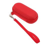 Gatuida Étui Portable pour Bec de Saxophone en Plastique Rouge Compartiments Adaptés et Intérieur Épais Rembourré, Fermeture Éclair pour Répétitions et Leçons