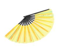 Gatuida Éventail Grand Format pour Femmes Ventilateur à Main Accessoire Décoratif pour Festivals Danse et