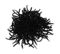 Gatuida Extensions de Cheveux Synthétiques Tresses Torsadées Courte Bouclée Homme Postiche Afro Dreadlocks Style Streetwear Quotidien