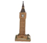 Gatuida Figurine Résine Big Ben Modèle de Bureau Décoratif Créatif pour Maison Salon Bureau Ornement Architectural