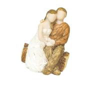 Gatuida Figurines d'Amour en Résine Écologique Micro-Paysage Décoratif pour Gâteau de Mariage Décoration Non Comestible pour Gâteaux et Cupcakes Accessoire Romantique pour