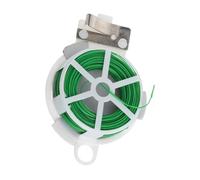 Gatuida Fil de Jardin Vert avec Coupe-Fil Fil Attache Plante et Résistant Rouille Bobine pour Fixation Flexible de Plantes Grimpantes et Tomates Lien de Jardinage Réutilisable