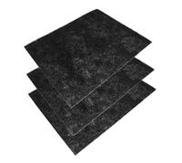 Gatuida Filtre à Charbon Actif pour Composteur 25x20 Cm, Lot De 3 Feuilles Découpables, Filtration Naturelle Absorbant Odeurs, Compatible Bac à Compost La Cuisine Domestique