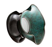 Gatuida Filtre à Thé Céramique Rétro Élégant Décoration de Table à Thé Ornement pour Salon et Bureau et Pratique Design Chic