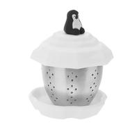 Gatuida Filtre à Thé Inox Réutilisable avec Infuseur Acier Inoxydable Passoire Fine pour Vrac Décor Amusant pour Maison et Tasse
