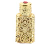 Gatuida Flacon de Parfum Ajouré 3 Ml Doré Mini Flacon D'essence Décoratif D'aromathérapie Élégant pour Échantillon de Parfum DIY Accessoire Voyage et Usage Personnel