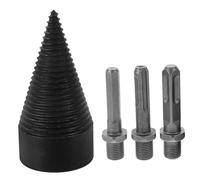 Gatuida Foret Fendage Robuste pour Perceuse Électrique Ensemble avec Tiges Fendeur de Bûches Compact pour Usage Rural et Domestique