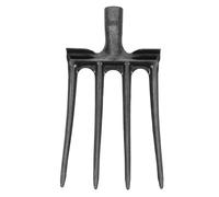 Gatuida Fourche Acier Robuste à Quatre Dents pour Jardiniers Outil de Jardinage pour Ameublir Sol et Préparer Agricoles