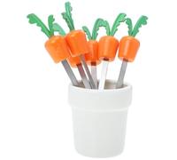 Gatuida Fourchettes à Fruits en Acier Inoxydable, Set 6 Pièces, Petites Fourchettes Apéritif Légères pour Desserts et Fêtes, Accessoires la Cuisine Pratiques et Réutilisables