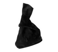 Gatuida Fourre-Tout De Velours Vintage Bourse d'embrayage Jolie Pochette Porte-Monnaie à Nœud De Style Porte-Monnaie Sacs De Poignet Pourse De Monnaie Japonaise Black