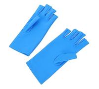 Gatuida Gants Manucure UV Fingerless pour Protection Peau Confortables et Élastiques et Homme