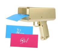Gatuida Gender Reveal Shooter Toy Set for Shower Party Money Prop Sprayer Fun Boy Or Girl Announcement Accessory