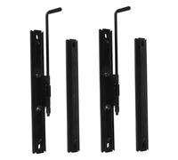 Gatuida Glissière De Siège Réglable Lot De 2 Set De Paires pour Véhicules Tout- Support De Montage De Siège Rail Coulissant Compatible Kart Et Utv
