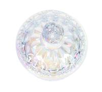 Gatuida Gobelet en Verre pour Nail Art Couvercle Conteneur Transparent pour Nettoyage Stylo Manucure et Mélange Liquide Ongles Usage Professionnel et Domestique