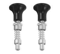 Gatuida Goupille de Traction à Ressort 2 pièces, pin d'empilement de Poids, Broche d'extension de Poids, Plastique et Acier, Auto-bloquante, pour Machines de Fitness en Salle de Sport
