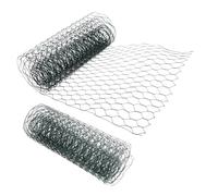 Gatuida Grillage à Poules pour Compositions De Fleurs DIY Filet en Fil De Fer Vert 0,6 Mm Épaisseur x 19 Mm Mailles x 0,3m 1,2m pour Décoration Intérieure Et Mariage