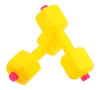 Gatuida Haltères Réglables pour Garçon et Filles, Ensemble de Musculation Ludique Jaune, Poids Variables pour Entraînement à Domicile, Équipement Fitness pour Tout-Petits et Exercices