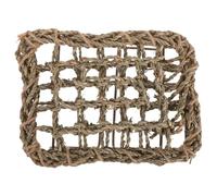 Gatuida Hamac pour Lézard Dragon Barbu Matelas Tissé Naturel Plateforme de Repos Respirante Tapis Robuste Accessoire Terrarium Reptile Serpent