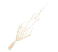 Gatuida Hand Woven Cotton Rope Cat Bed Basket Breathable Macrame Hanging Hammock for Indoor Cats Washable and Comfortable Pet Cradle Nest for Year Round Use