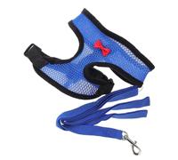 Gatuida Harnais Poule Respirant et Laisse Réglable pour Poulets Canards et Volatiles Ceinture de Promenade Confortable pour Petits Animaux de Basse-Cour Bleu Couleur Couleur Aléatoire