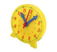 Gatuida Horloge Pédagogique pour Garçon Fille Modèle Éducatif Aiguilles Interactif Apprentissage de Heure Garçon Fille Outil Enseignement Mural sans Pile pour Classe Maternelle