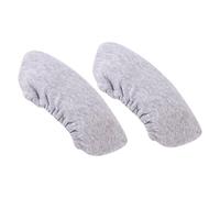 Gatuida Housse Béquille Sous Bras Épaissie Coton Coussinets Remplaçables Confortables et Portables Protection Douce et Amovible pour Béquilles Lot de Gris