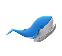 Gatuida Infuseur à Thé Silicone Forme de Baleine Passoire à Thé Réutilisable Accessoire Pratique et Charmant Bleu