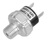 Gatuida Interrupteur de Contrôle Pression Air Robuste et Polyvalent pour Eau Gaz Huile Commutateur Pression Haute Basse Remplacement Pressostat Compresseur Compact Psi